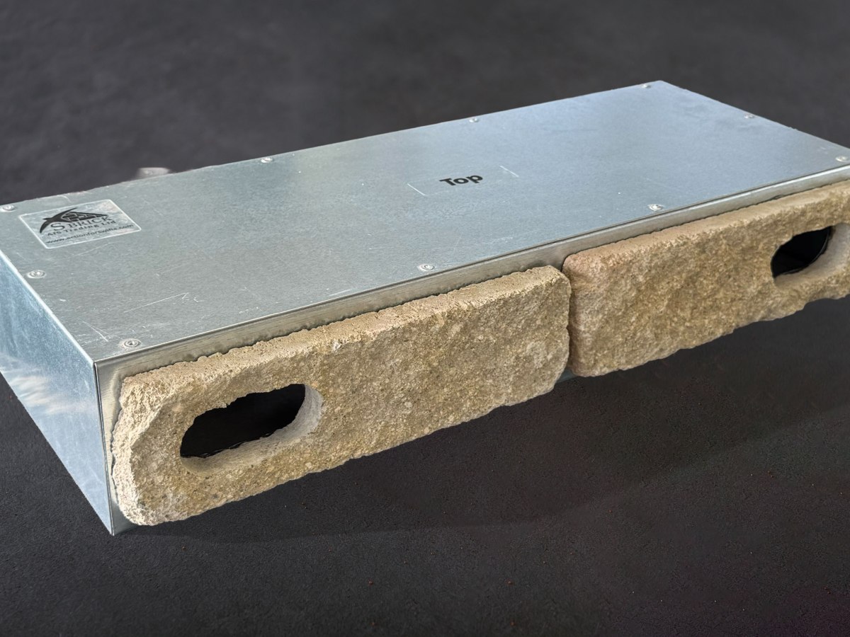 New double-chamber nest brick from Action for&nbsp;Swifts